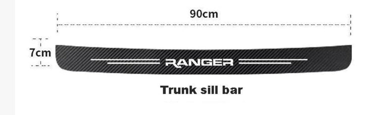 Ford Ranger Scuff Plate Door Sill Strips 2005-2024