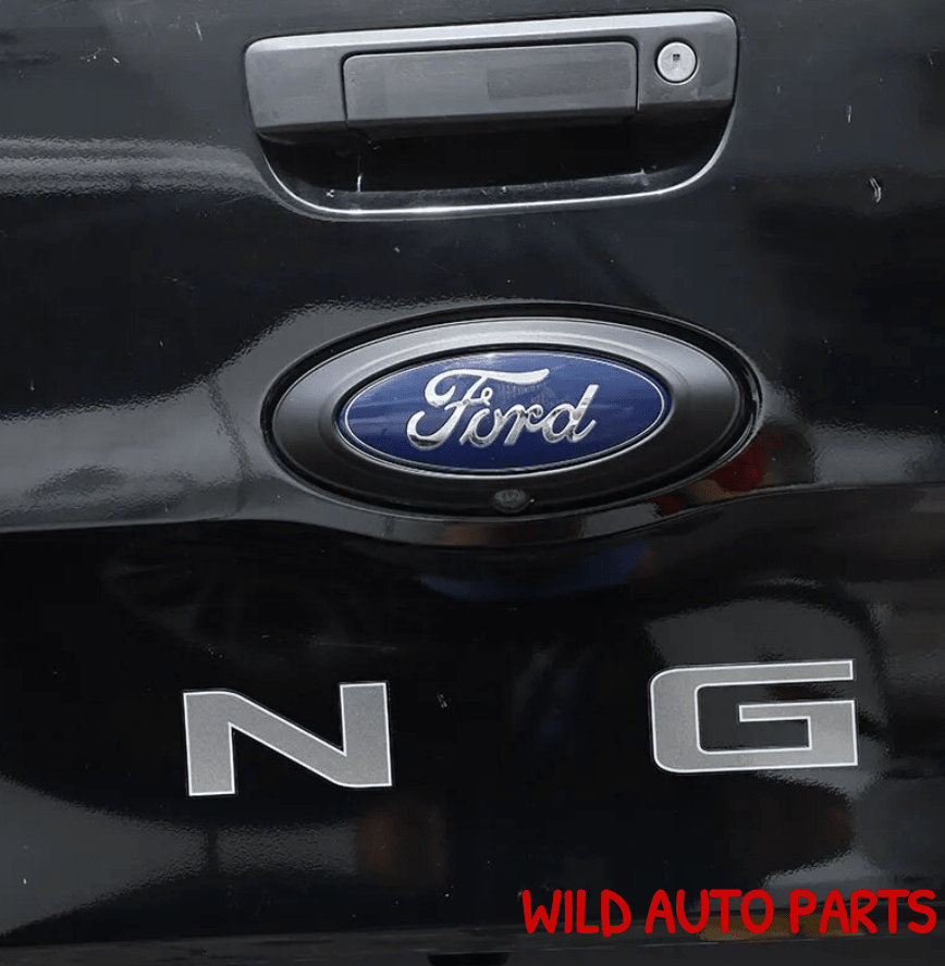 Ford Ranger 2015 - 2021 Tailgate Logo Surround Cover Matte Rear Emblem