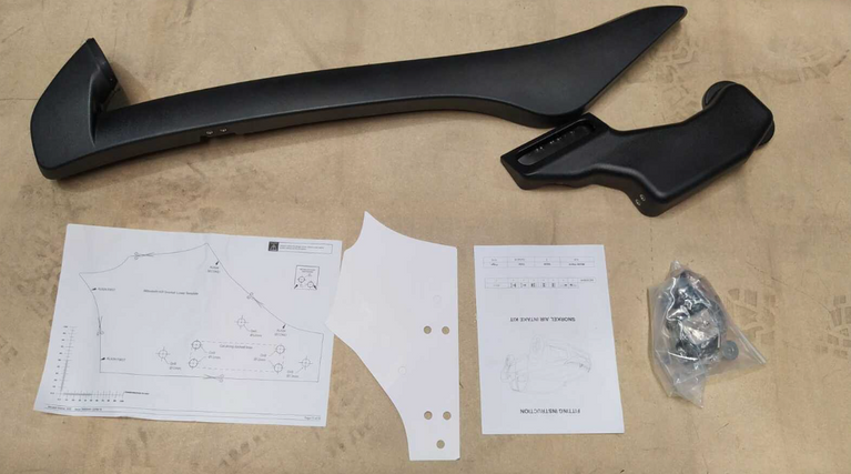 Mitsubishi Triton MR 2018+ 2020 2021 2022 2023 2024 Snorkel Kit