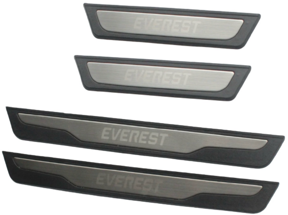 Ford Everest Door Sill Protector Scuff Plate Strips 2015 - 2022