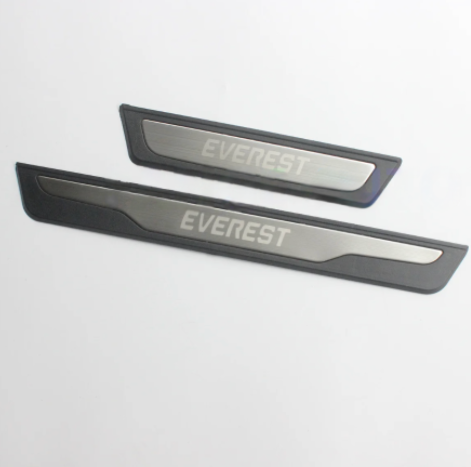 Ford Everest Door Sill Protector Scuff Plate Strips 2015 - 2022