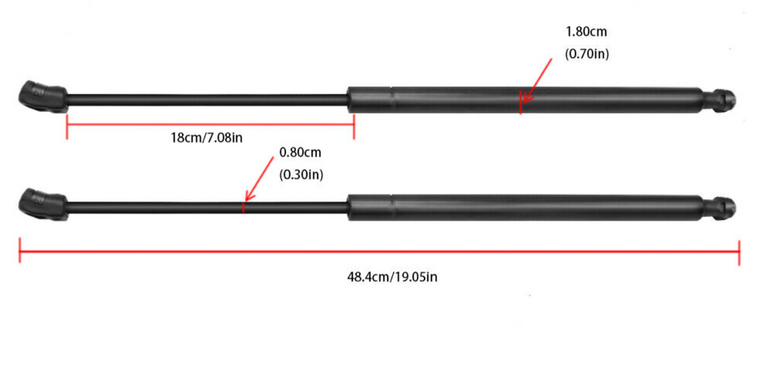 Mazda CX5 CX-5 KF Bonnet Support Gas Struts Hood Lift 2017 2018 2019