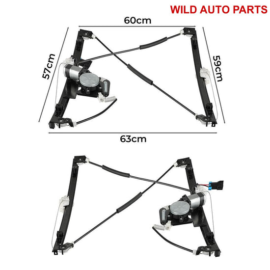 Ford Territory Pair Electric Window Regulator Front Right +Left SX SY SZ - Wild Auto Parts