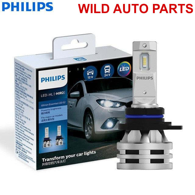 Philips Ultinon Essential S2 LED H7, H1, H4, H8, H11, H16, HB3, HB4, H1R2, 9003 - Wild Auto Parts