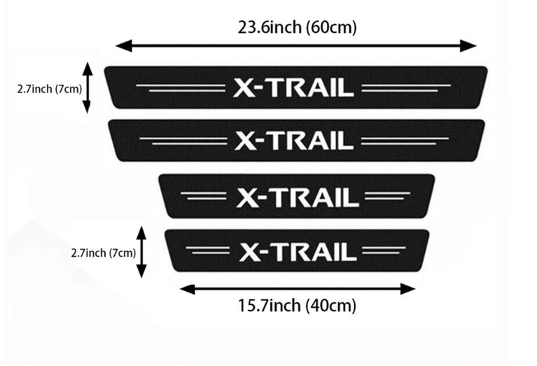 Nissan X-TRAIL Door Sill Protector Scuff Plate Strips - Wild Auto Parts