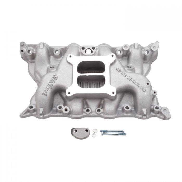 Edelbrock Intake Manifold, Ford 351C 2V Performer, Dual Plane - Wild Auto Parts