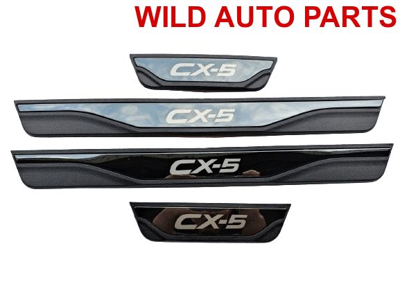 Mazda CX5 Scuff Plate Door Sill Protectors - Wild Auto Parts