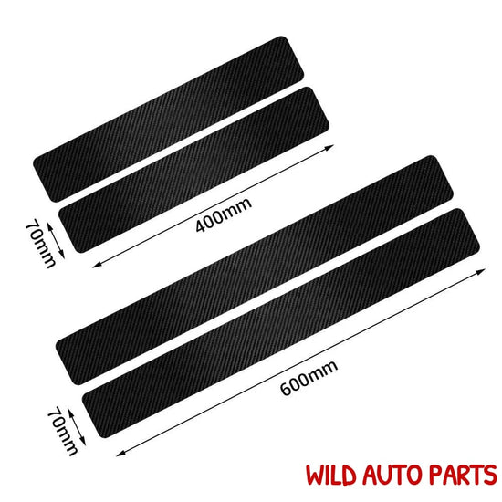 Ford Carbon Protector Sill Scuff Strips for Ranger Everest Fiesta Kuga Falcon - Wild Auto Parts