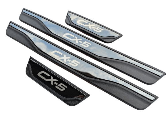 Mazda CX5 Scuff Plate Door Sill Protectors - Wild Auto Parts