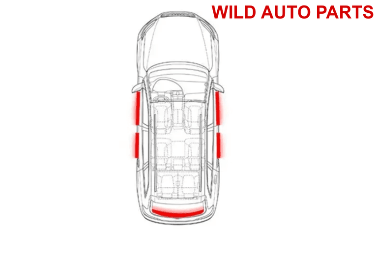 Peugeot Door Sill Protectors Scuff Plates - Wild Auto Parts