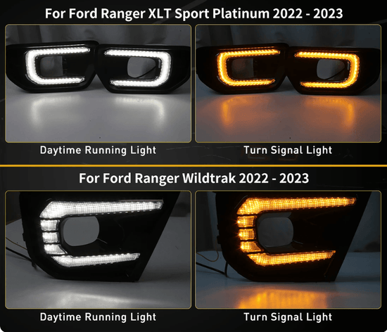 Ford Ranger Fog Light DRL Daytime Running Lamp Indicator Signal - Wild Auto Parts