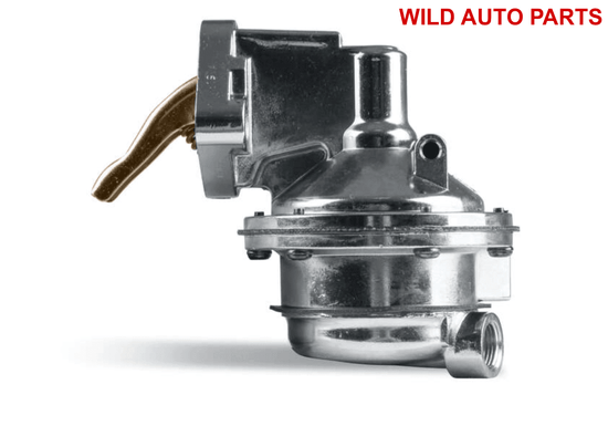 Holley Fuel Pump, Mechanical, 130 GPH, Gasoline, Chevrolet Big Block, Aluminium - Wild Auto Parts