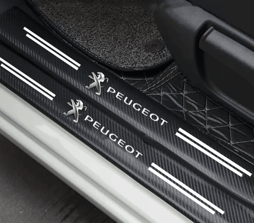 Peugeot Door Sill Protectors Scuff Plates - Wild Auto Parts