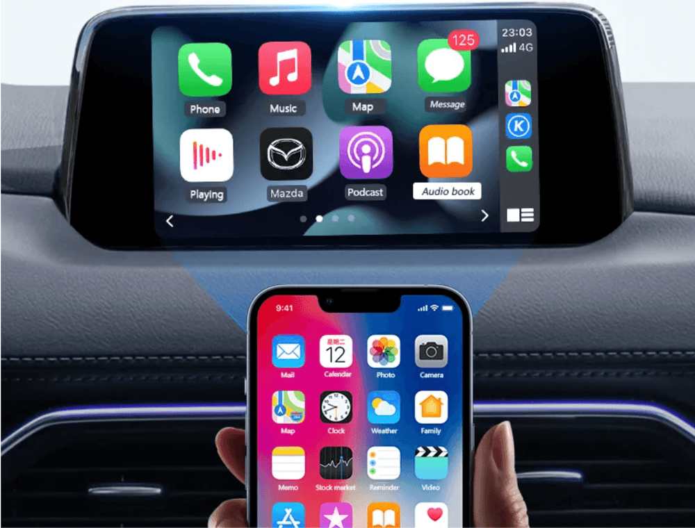 Wireless Mazda Apple Carplay Mazda 3 6 2 CX5 CX3 CX8 CX9 Miata MX5 - Wild Auto Parts