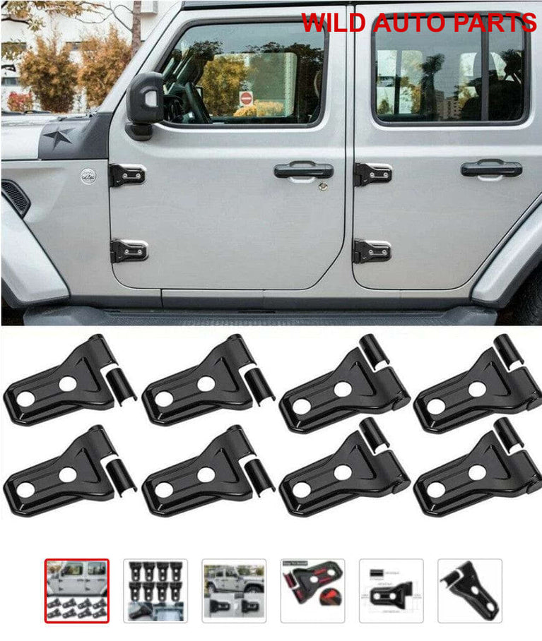 Jeep Wrangler & Gladiator Car Door Hinge Covers - Wild Auto Parts