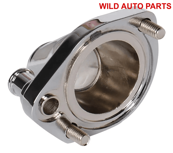 Ford Chrome Water Neck 45 Degree 260-302/351W - Wild Auto Parts