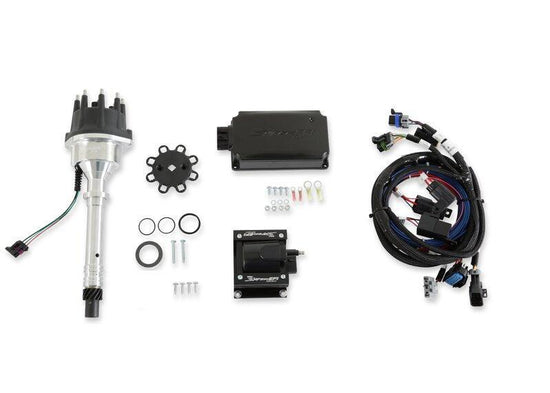 Holley Ignition Combo, EFI Hyperspark, Ignition Box, Distributor, Coil, Wiring - Wild Auto Parts