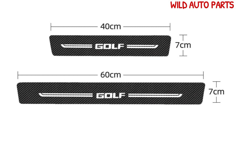 Volkswagen VW Golf Door Sill Scuff Plate Strips - Wild Auto Parts