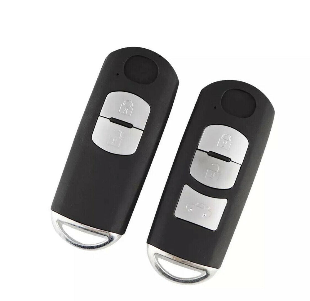 Mazda 3 & 2 Button Smart Remote Key Shell Case Fit For Mazda 3 6 CX-3 –  Wild Auto Parts