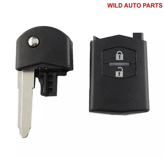 Mazda 3 Remote Flip Key 2003 - 2009 4D63 Chip 433MHz - Wild Auto Parts