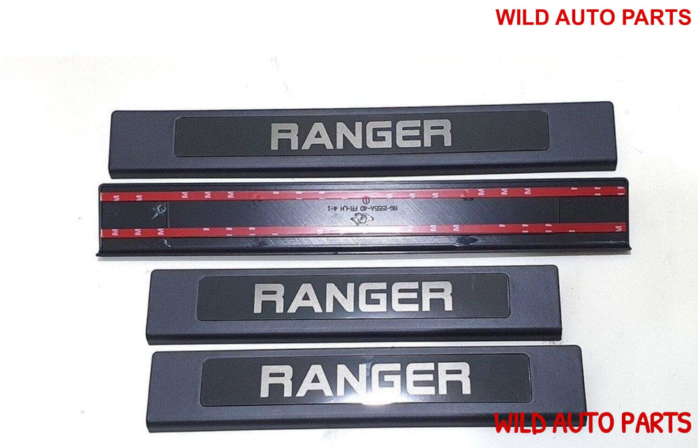 Ford Ranger 2022+ Next Gen Scuff Plate Door Sill Protectors - Wild Auto Parts