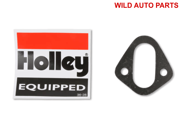 Holley Fuel Pump, Mechanical, 130 GPH, Gasoline, Small Block For Ford, Aluminium - Wild Auto Parts